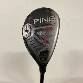 Used Ping G410 4 Hybrid Regular Flex Graphite Shaft Hybrid Clubs