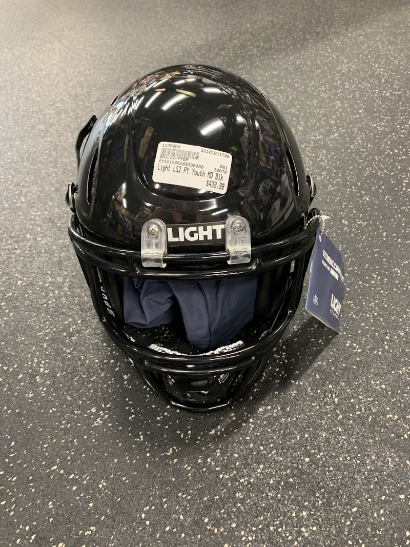 Light youth football store helmet