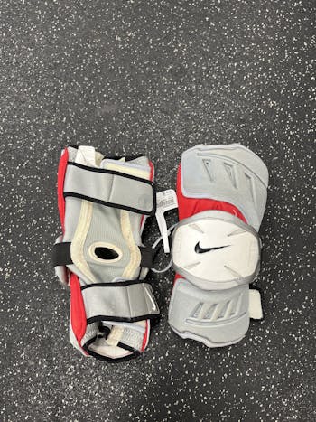 Used Nike VAPOR ELITE LG Lacrosse Arm Pads & Guards Lacrosse Arm Pads &  Guards