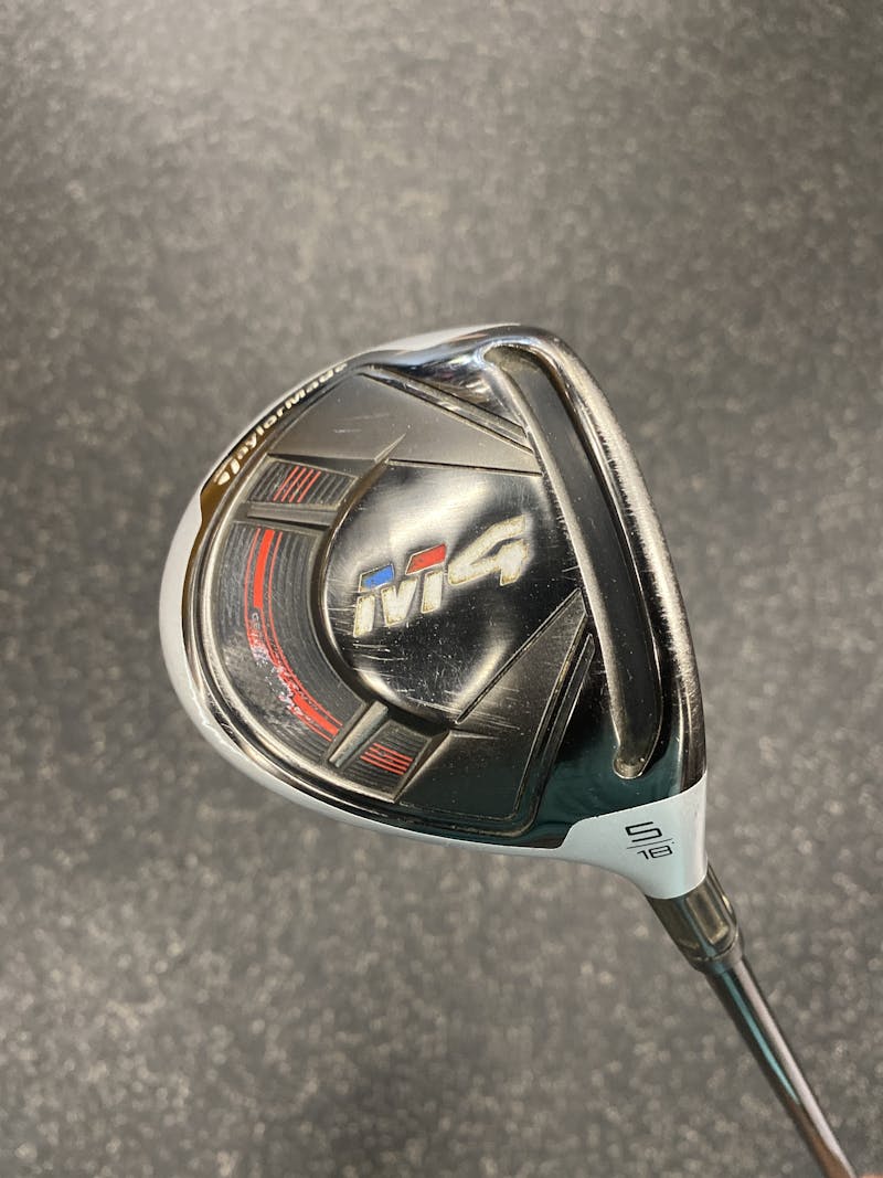 Used Taylormade M4 FW 5 Wood Regular Flex Graphite Shaft Fairway