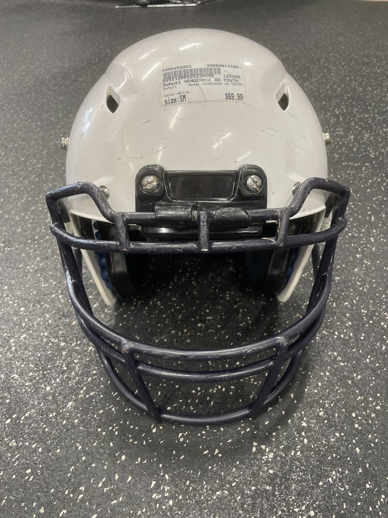 New VENGEANCE PRO LTD AD SM WHT Football Helmets