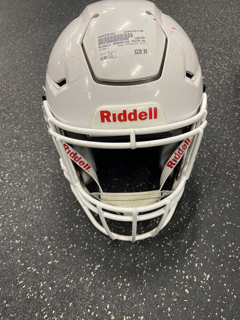 Riddell SpeedFlex Youth Helmet White Large