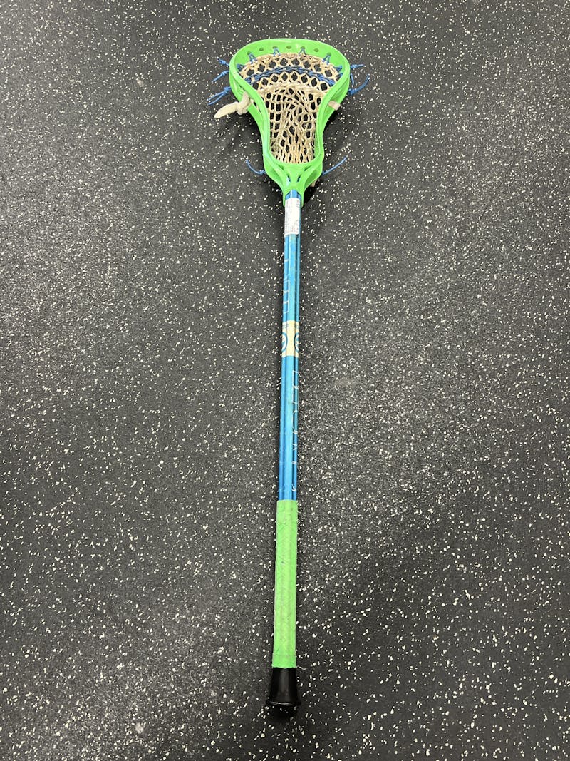 Used Brine YELLOW Aluminum Junior Complete Lacrosse Sticks