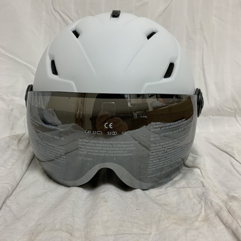 New POSEIDON HELMET WHT LRG Winter Outerwear / Ski Helmets