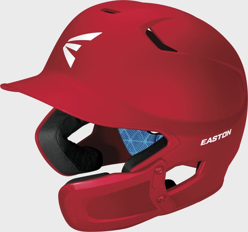 Easton Ghost Matte Fastpitch Batting Helmet W/Mask Red