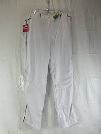 Used Nike Vapor Select High Piped BQ6437-104 Mens LG Baseball and Softball  Pants Wht/Red