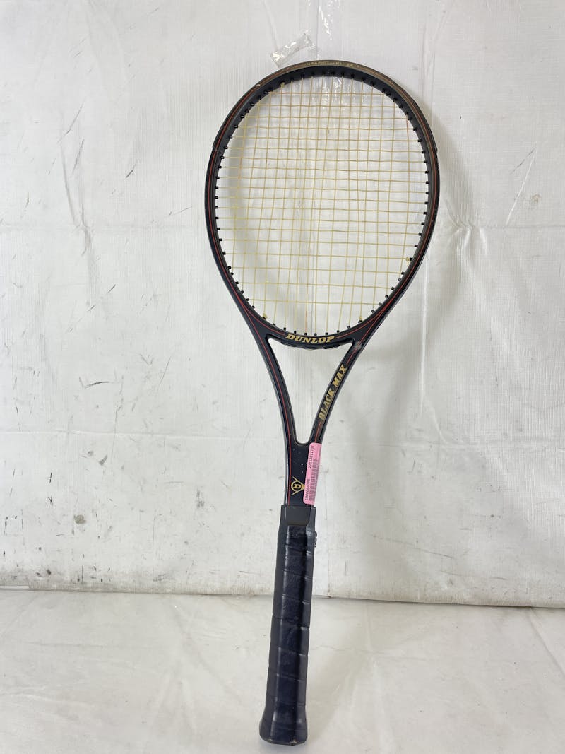 Drastisch drinken Afwijzen Used Dunlop BLACK MAX Graphite/Glass 4 3/8 Tennis Racquet