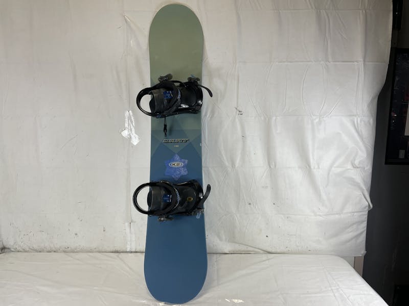 Used K2 DART 140 cm Snowboard Combo Lamar MX50 Bindings