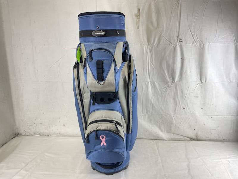 Used Adams Golf IDEA 6-Way Golf Cart Bag w/ Rain Cover - Excellent