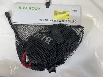 Used Burton Youth Impact Snowboard Wrist Guards S M