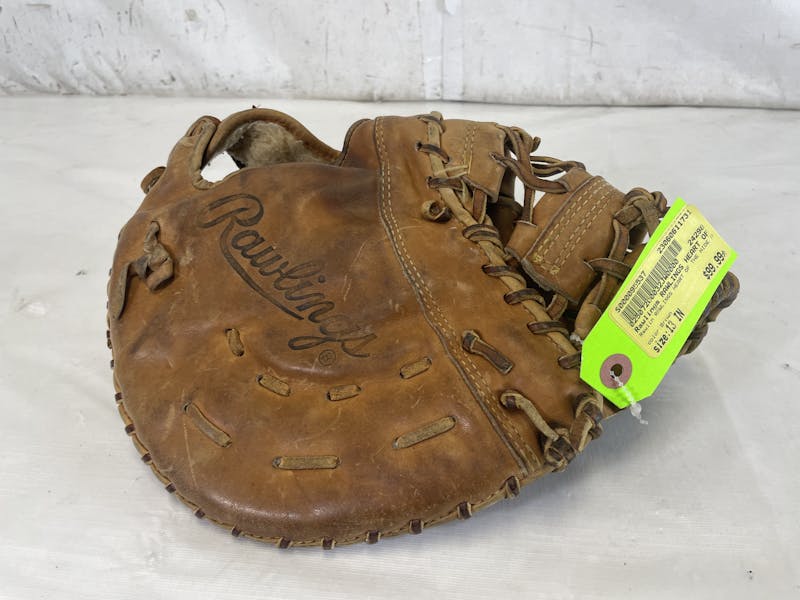 Rawlings Heart of the Hide First Base Mitt Baseball Glove, Black/Brown, 13, Right Hand Thrower