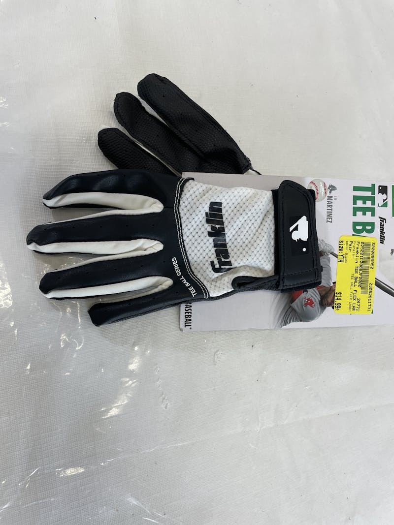 Franklin Sports Flex Batting Glove Youth XS - Black