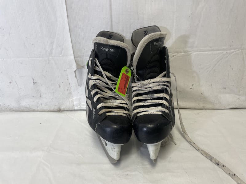 Sympton Hilarisch volwassene Used Reebok 4K Senior 8.5 D Ice Hockey Skates