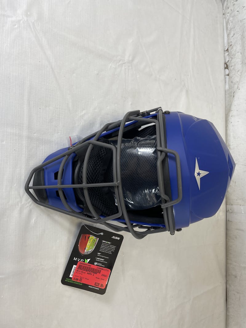 All-Star Graphite Two-Tone Youth Baseball/Softball Catcher's Helmet