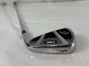 Used Callaway EPIC PRO CF17 5 Iron X-Stiff Flex Steel Shaft