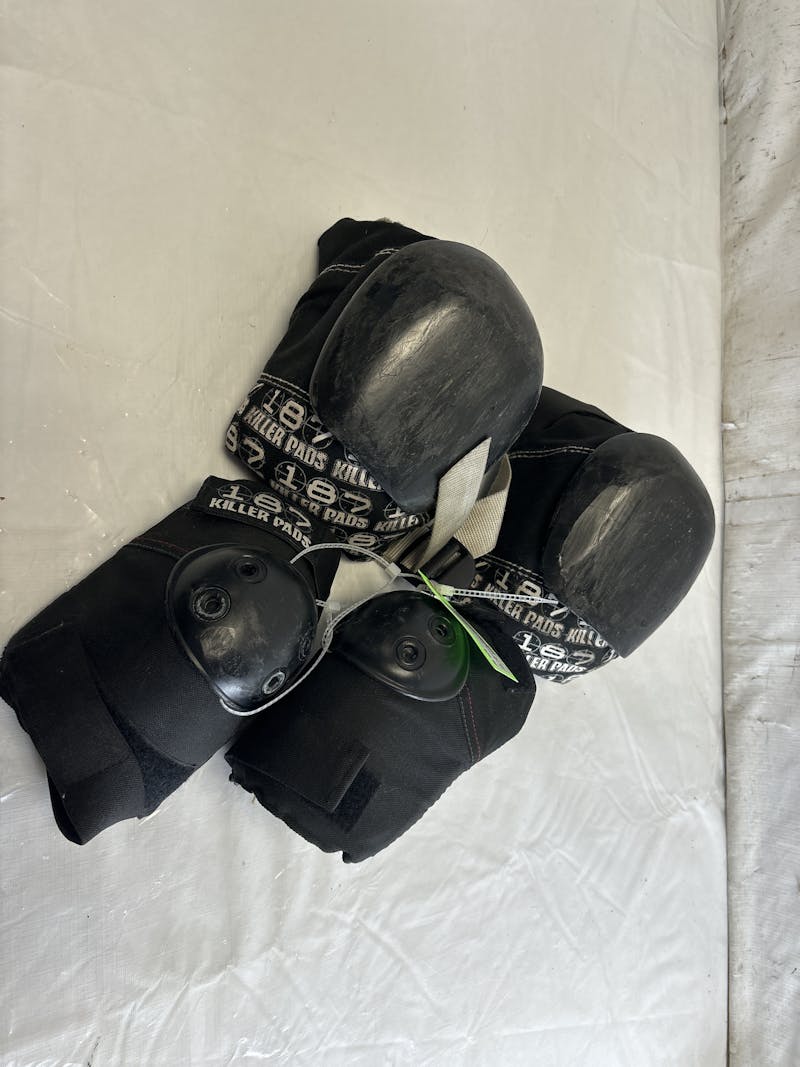 Used 187 KILLER PADS Size SM Skate Protective Pad Set (Kneepads and Elbow  Pads)