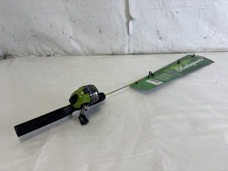 New Shakespeare PITCHIN STIK Spincast Youth Fishing Rod & Rell Combo