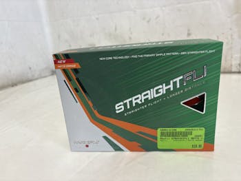 StraightFli Maxfli Pack Of 12, A Dozen Golf Balls (New, Open Box