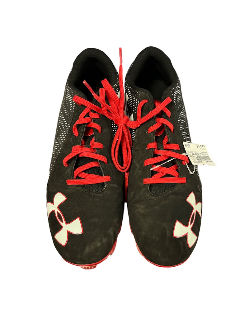 Red and discount black softball cleats