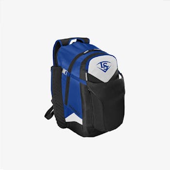 Louisville Slugger Baseball Backpack/Stick Bag Blue Black Fits Bats Helmet