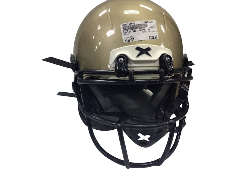 Football Helmet Matte Black Size Large NWT Xenith Youth X2E 