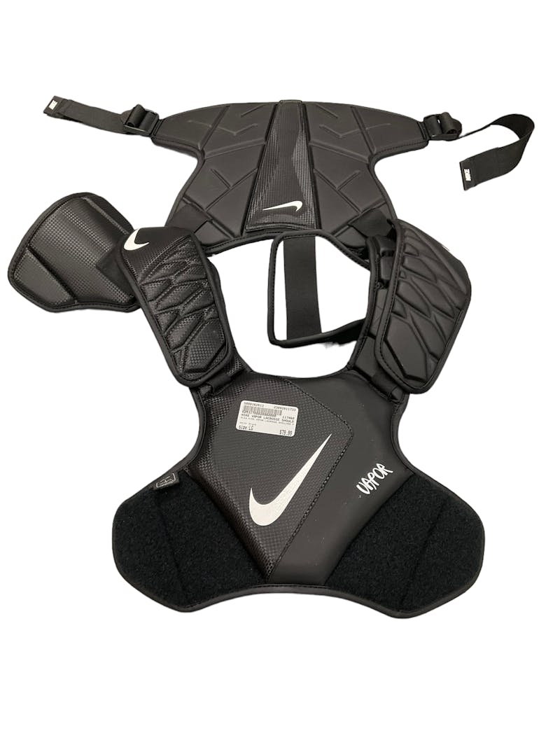 Used Nike VAPOR LG Lacrosse Shoulder Pads Lacrosse Shoulder Pads