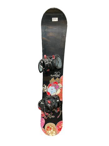 Used Burton TROOP 146 cm Women's Snowboard Combo Women's Snowboard