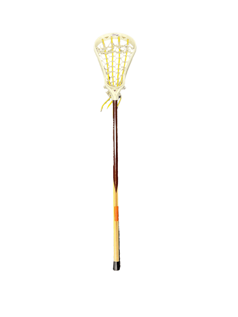 Used Brine YELLOW Aluminum Junior Complete Lacrosse Sticks