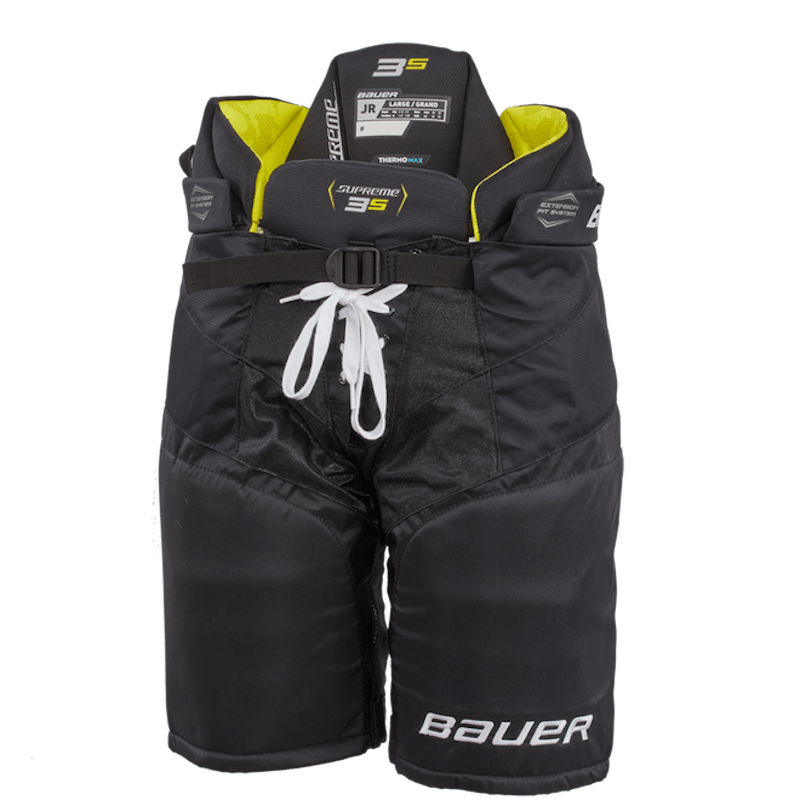 New Bauer Supreme 3S Junior Pants Black Medium