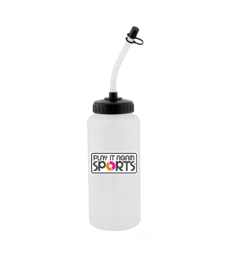 Plastic Straw Water Bottles, Clear Sports Water Bottles