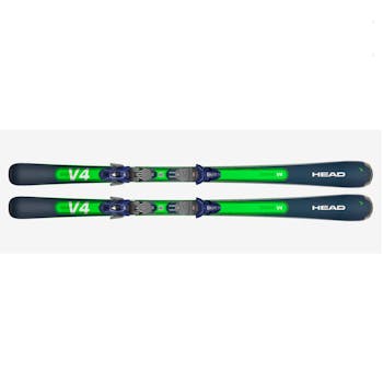 New Shape V4 156cm Men's Downhill Ski Combo