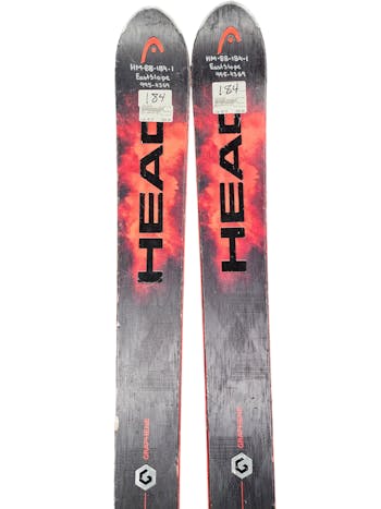 Used Head Monster 88 184 cm Mens Downhill Skis with Bindings