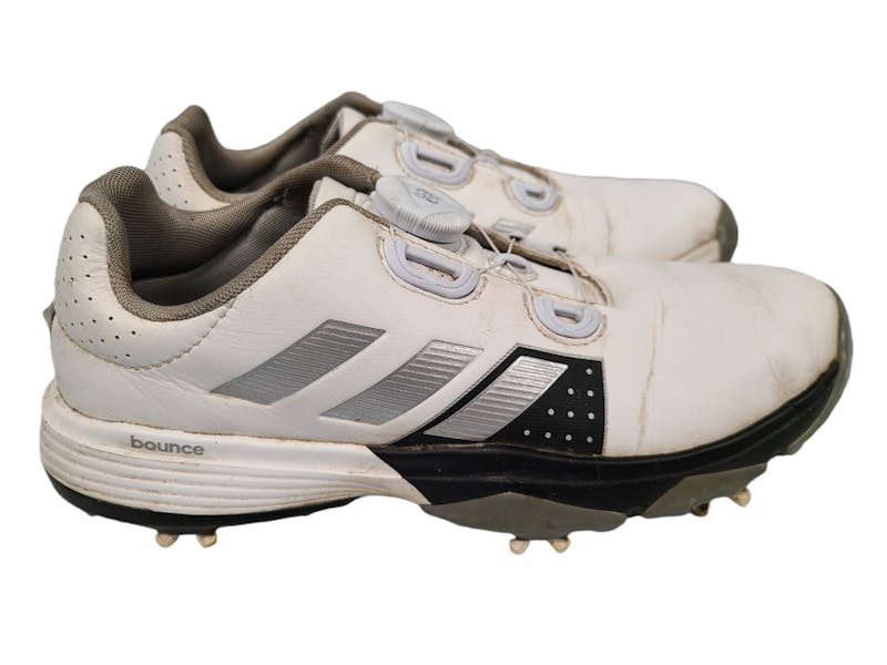 Buitenboordmotor Labe Bestaan Used Adidas BOA Junior 04 Spiked Golf Shoes Golf Shoes