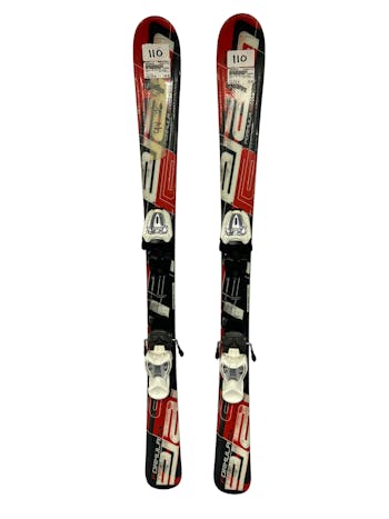 Used Dynastar TEAM SPEED 110 cm Boys Downhill Ski Combo Boys