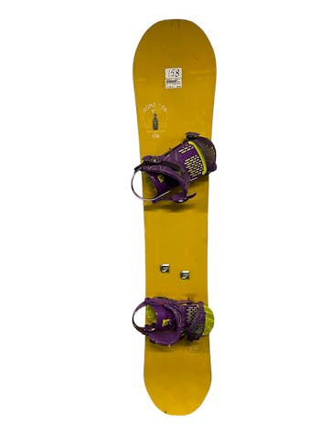 Used Rome SDS CROSSROCKET 158 cm Mens Snowboard Combo Mens