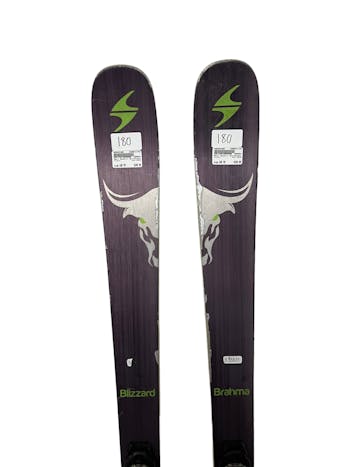 Used Head MONSTER 184 cm Mens Downhill Ski Combo Mens Downhill Ski