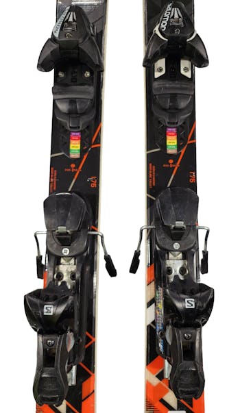 Used Dynastar Power Track 84 176 cm Mens Downhill Skis with Bindings