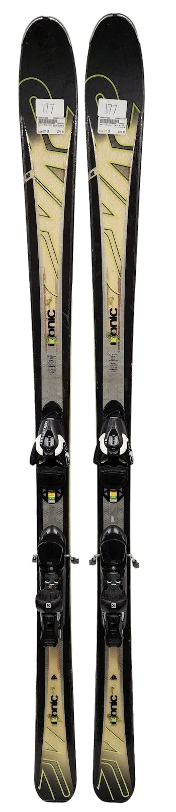 Used K2 IKONIC 80 177 cm Mens Downhill Ski Combo Mens Downhill Ski