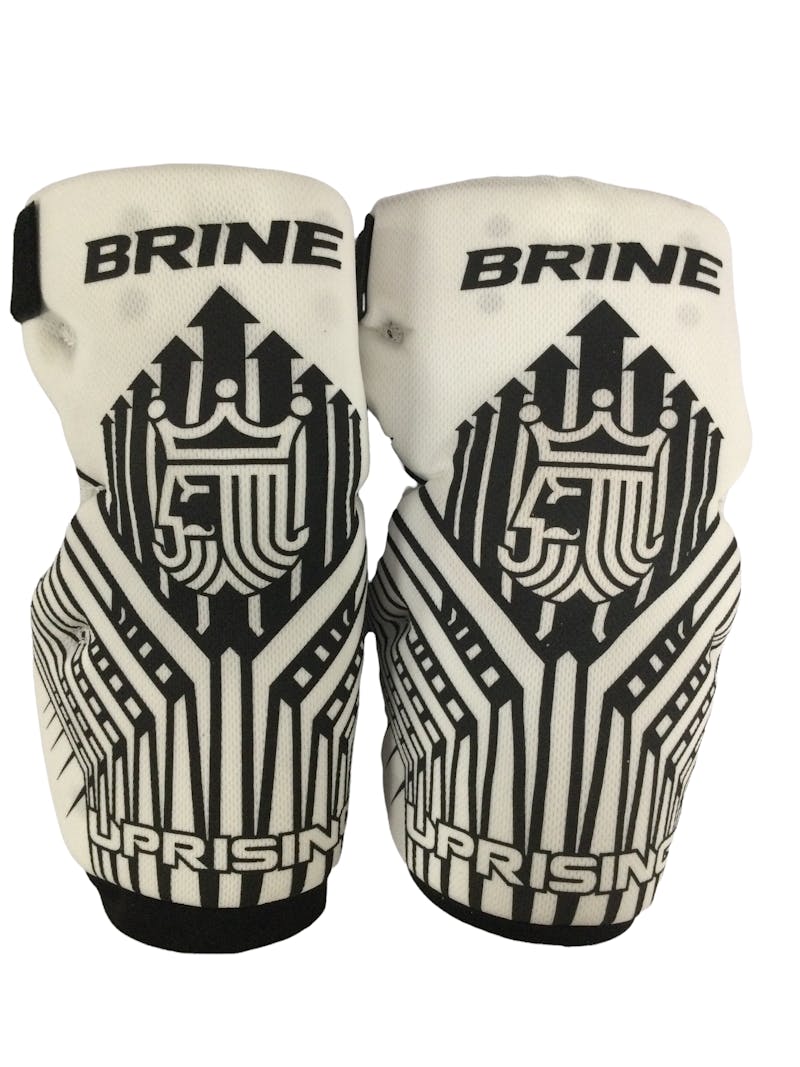 BRINE Uprising Lacrosse Arm Pad Large New in package FREE SHIPPING! White 