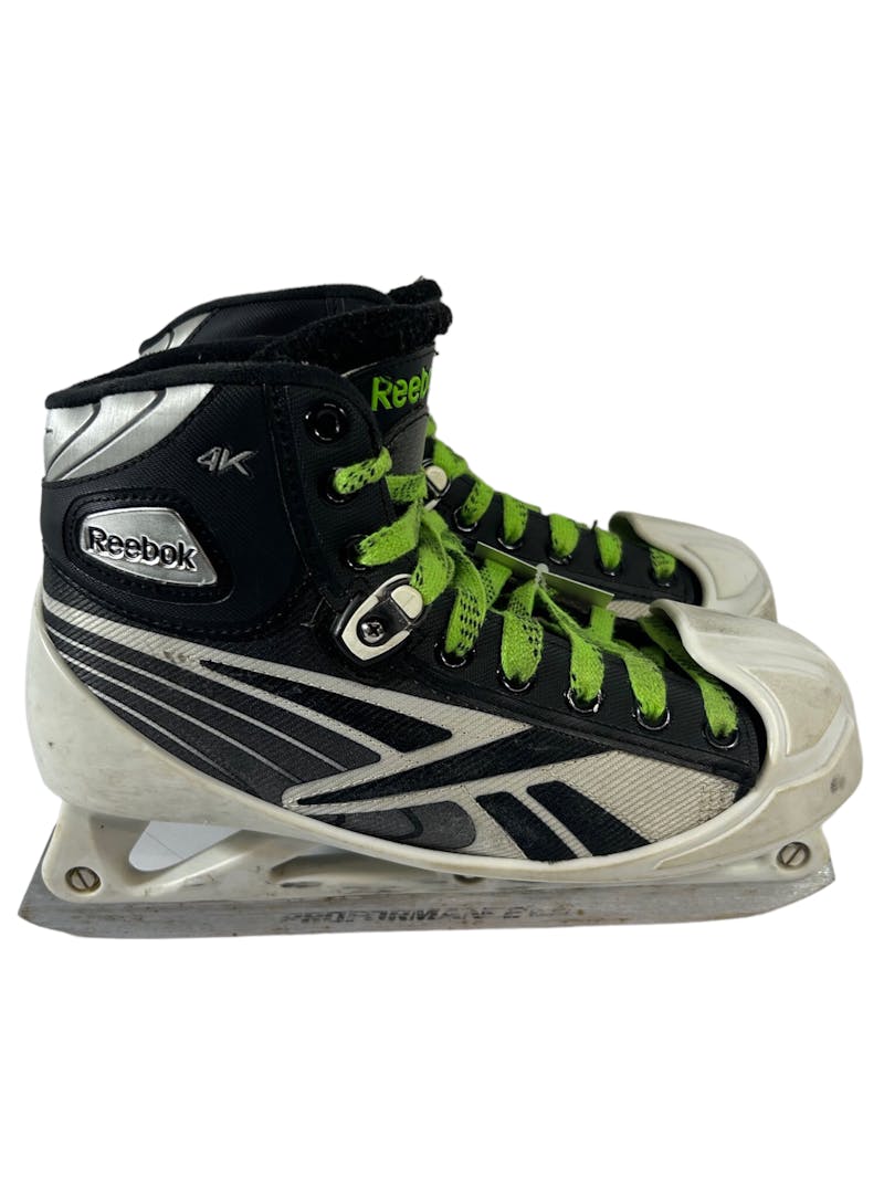 Alaska Tandheelkundig Uitdaging Used Reebok 4K Junior 05 Goalie Skates Goalie Skates