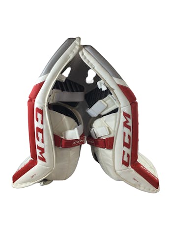 Davis Pro Stock CCM E-Flex Pro 5 Goalie Pads (34+1.5) - Stack The Pads  Hockey Sales