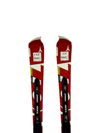 Used Atomic RACE SL DOUBLEDECK 155 cm Men's Downhill Ski Combo