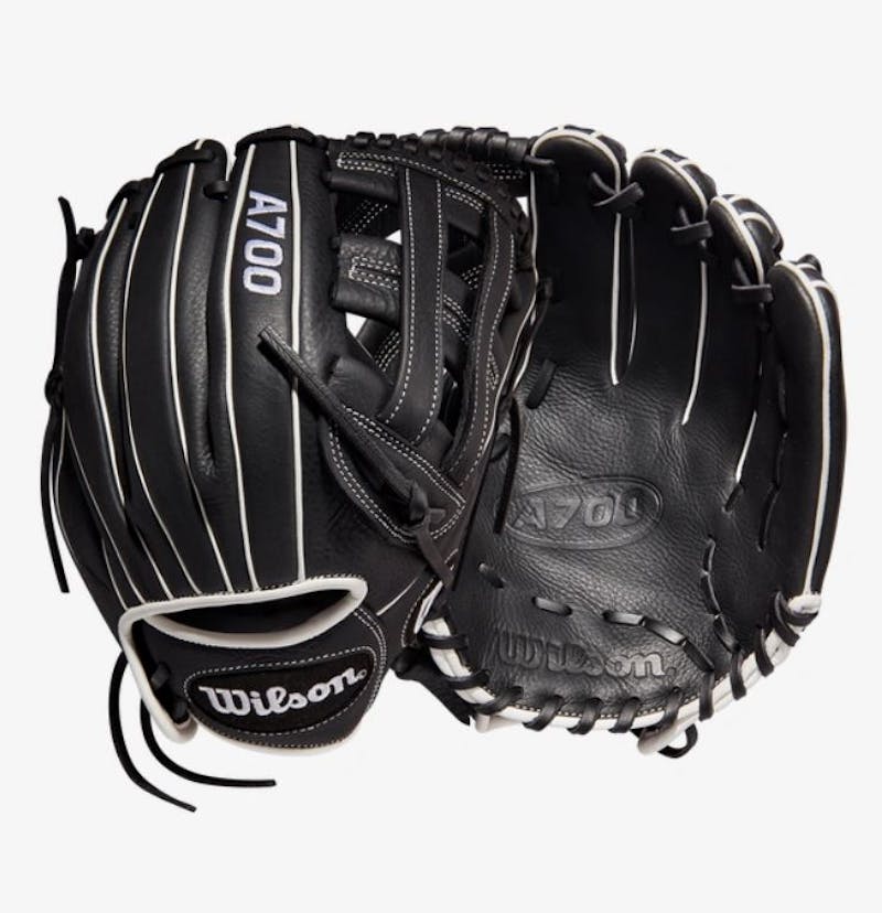 Marucci Caddo S Youth Baseball Glove 11 RHT Grey/Black/Red - CADDO-11  Baseball & Softball Gloves