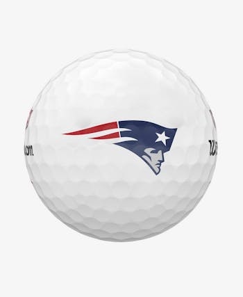 New Duo Soft+ White Patriots Golf / Balls