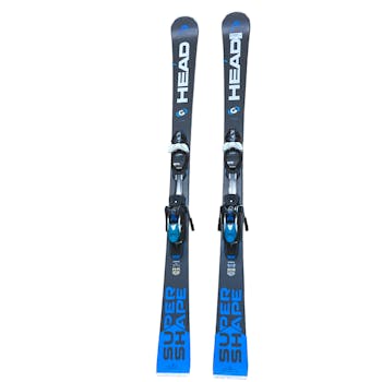 Used Head SUPER SHAPE I.TITAN 163 cm Men's Downhill Ski Combo