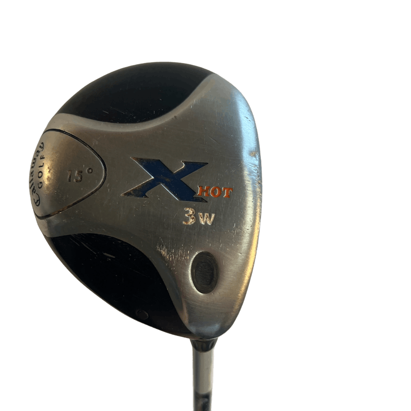 Used Callaway X HOT 3 Wood Regular Flex Graphite Shaft Fairway