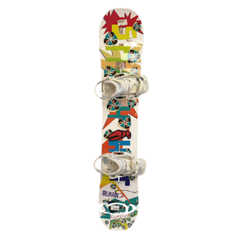 Used Burton LIPSTICK 145 cm Women s Snowboard Combo Women s