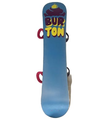 Used Burton 120CM BURTON CHICKLET 120 cm Girls' Snowboard Combo