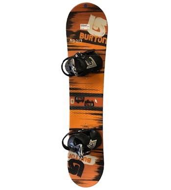 Used Burton LTR 120 cm Boys Snowboard Combo Boys Snowboard Combo