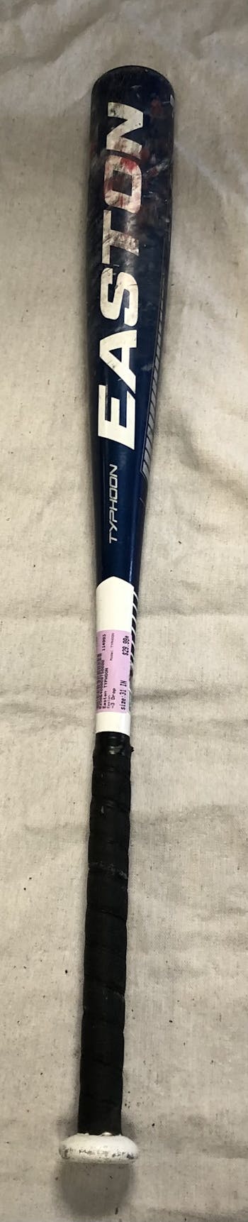 Easton Typhoon Youth Baseball Bat Size 30 In 19 Oz Blue Used – Replays  Sports Exchange